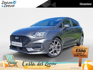 Ford Fiesta 1.0 EcoBoost Hybrid ST-Line X | NL-Auto | 1e Eigenaar | Dealer onderhouden | Winterpack | Camera | Climate Control | Cruisecontrol | Parkeersensoren | Apple Carplay&Android Auto | 17" Lichtmetaal |