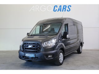 Ford Transit 330 2.0 TDCI L2/H2 AUTOMAAT CAMERA TREKHAAK DRIVER ASS CLIMA TREKHAAK ZEER VOL UITGERUST LEASE V/A €188,- p.m.