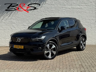 Volvo XC40 Recharge Pro Adaptive Cruise All-Season Banden Panoramadak AppleCarplay Elec. inklapbare trekhaak Leder/Alcantara Wifi