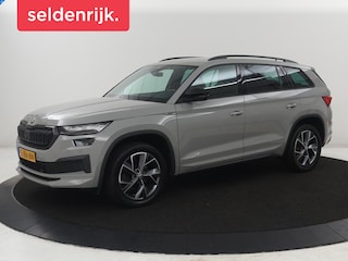 Skoda Kodiaq 1.5 TSI Sportline Business | Leder | Memory | Adaptive cruise | Stoelverwarming | Camera | Park assist | Sfeerverlichting | Bluetooth | Navigatie | Elektrische achterklep | Trekhaak