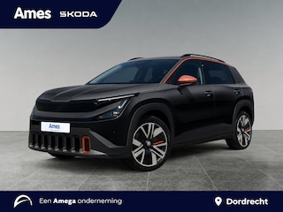Skoda Epiq First Edition 56 kWh | 20'' Velgen 'Macaw Aero' | Accenten 'Navajo Orange' | Stoel/Stuurverwarming | Achteruitrijcamera | Keyless | Draadloze Telefoonlader