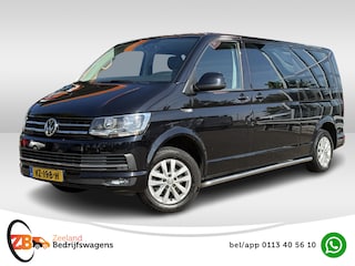 Volkswagen Transporter 2.0 TDI L2H1 DC Highline | MARGE | 2x Schuifd. | Leder | Stoelverw. | Navi