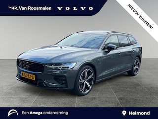 Volvo V60 2.0 T6 Plug-in hybrid AWD Plus Dark | Harman/Kardon | Panoramadak | Zwarte logo's