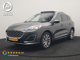 Ford Kuga 2.5 Vignale PHEV 225pk Dealer O.H | Trekhaak Afn. | Panodak | Adaptieve Cruise | 360 Camera | Bang & Olufsen | Head Up | Lederen Sportstoelen Memory & Verwarmd | Keyless | Apple Carplay | Pilot Assist | Blis | Navigatie | Virtual | DAB | 19" L.M | Plug In Hybrid |