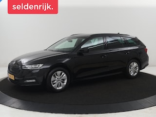 Skoda Octavia Combi1.5 e-TSI Sport Business | Stoelverwarming | Cruise control | Sfeerverlichting | Carplay | Navigatie | DAB | Park assist | Climate control | Trekhaak