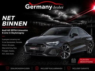 Audi A3 Limousine 35TFSI S-Lne 150pk Pano 19-Inch M-Led RS-Zetels Sfeerverl Navi Priveglas