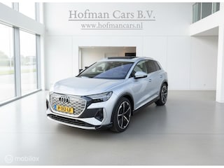 Audi Q4 40 Launch edition S Competition 77 kWh | SOH 91,8%| Warmtepomp | Pano | HUD | Trekhaak