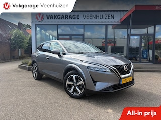 Nissan Qashqai 1.3 MHEV Xtronic N-Connecta|Rijklaar prijs|360 Camera|Trekhaak|Stoel/stuur verw.|CarPlay|Navi|