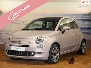 Fiat 500 1.0 Hybrid Launch Edition, NAV, powder pink, incl garantie