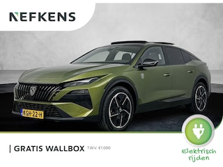 Peugeot 408 e-408 GT Exclusive 58 kWh 213pk | Demo deal! | Lederen bekleding | Schuif- / kanteldak | Adaptieve cruise control | Elektrische achterklep |