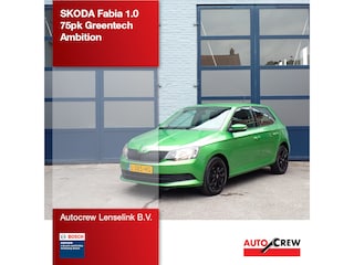 Skoda Fabia 1.0 75pk Greentech Ambition