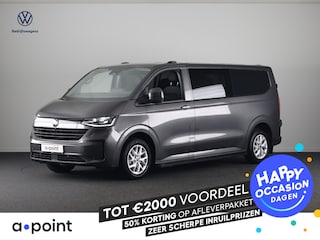 Volkswagen Transporter 32 L2H1 Bulli 64 kWh | Vol!! | Dubbel Cabine | Leer | Trekhaak |