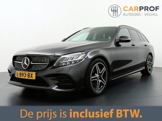 Mercedes-Benz C-klasse Estate 180 Business Solution AMG C 180, AMG Line, Nightpakket, Trekhaak, DAB Radio, Alarm, Stoelverwarming, Spiegelpakket, Easypack