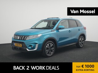 Suzuki Vitara 1.4 Boosterjet Style Smart Hybrid PANORAMADAK | NAVIGATIE | CAMERA | CRUISE | CLIMA | STOELVERWARMING | DEALER ONDERHOUDEN | 12 MAANDEN BOVAG GARANTIE |