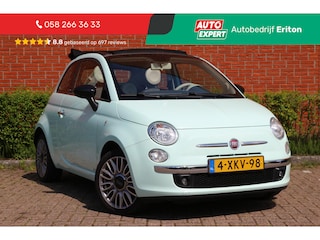 Fiat 500 0.9 TwinAir Turbo Cult | Cabrio! | Speciale kleur! | Luxe! | Leder | PDC | Climate control | Lichtm. velgen | Elek. ramen |