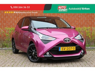 Toyota Aygo 1.0 VVT-i 73pk x-clusiv UNIEK! | NL-auto | Unieke kleur! | Luxe! | Airco | Cruise control | Multimedia | Elek. ramen | Metallic lak |
