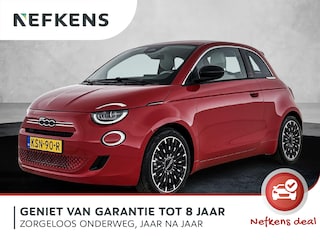 Fiat 500 1.0 65pk Hybrid Icon | Apple Carplay/Android Auto | Climate Control | Cruise Control | Full-LED | 17"LMV | Getint Glas | Parkeersensoren |