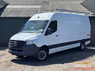 Mercedes-Benz Sprinter 516 maxi L3H2 - trekhaak - MBUX - handgeschakeld - 89395km - Sortimo werkplaatsinrichting met lier - RWD - 2.0 L diesel