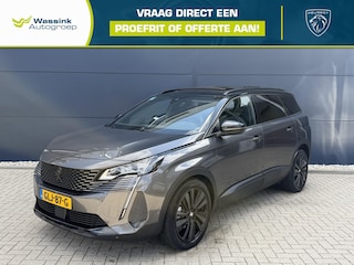 Peugeot 5008 1.2 Hybrid 136 GT | Navigatie | Apple Carplay/Android auto | 360 camera | Schuifdak | Black Pack
