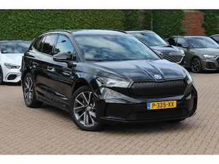 Skoda Enyaq iV 60 Sportline / SoH 93,4% / Camera / Leder&Alcantara / Matrix LED / Keyless / 20'' / CarPlay / Stuur+Stoelverwarmd / DAB / Cruise Control