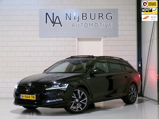 Skoda Superb Combi 1.5 TSI ACT Sportline Business "Origineel NL!" Automaat! Trekhaak Pano RS-stoelen Matrix-LED Camera Virtual DAB