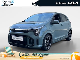 Kia Picanto 1.0 GDi GT-Line | Stoel/Stuurverwarming | Keyless entry | Schuif/Kanteldak | Draadloze oplader |