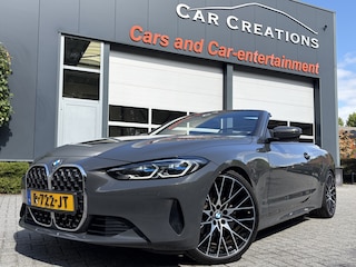BMW 4-serie Cabrio 420i High Executive 20 Inch Dravitgrau Metallic