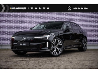 Volvo ES90 Single Motor Extended Range Ultra 92 kWh | Bowers & Wilkins audio | Luchtvering | Pilot Assist Pack | Elektrochromatisch panoramadak | Geventileerde Charcoal Nordico met massage | 360 Camera | Elektrisch verstelbare achterbank |