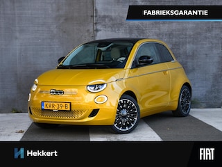 Fiat 500 La Prima 42 kWh 118pk Automaat PANO | JBL SOUND | CAMERA | KEYLESS | LEDER | ADAPT. CC | DODE HOEK