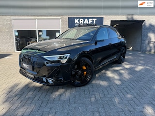 Audi E-tron 55 quattro S-Line 95 kWh | Black Edition | Full option | PANO | 408PK! | Matrix LED | B&O | Memory | Camera