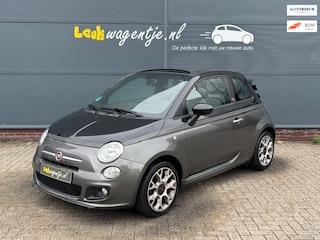 Fiat 500 1.2 GQ Cabrio *leder *climate *two tone lak *16”