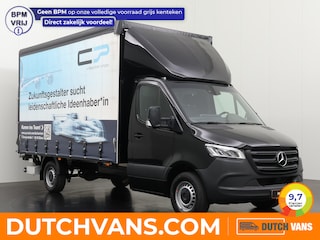 Mercedes-Benz Sprinter 317CDI Automaat Bakwagen+Laadklep | Schuifzeilen | Led | Navigatie | Camera | 3-Zits | Airco | Cruise