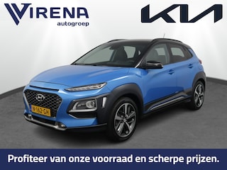Hyundai Kona 1.0T Premium - Elektrische Stoelen - Trekhaak - Stoelverwarming - Achteruitrijcamera - Climate Control - Apple Carplay/Android Auto - Virena Zekerheidspakket t.w.v. €895,-