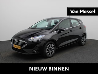 Ford Fiesta 1.0 EcoBoost Hybrid Titanium STOEL - STUUR EN VOORRUIT VERWARMING | APPLE CARPLAY | PARKEER SENSOREN ACHTER | CRUISE CONTROL