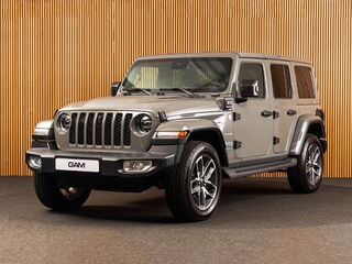 Jeep Wrangler Unlimited 4xe 380 Sahara 20" | LEDER | BEATS