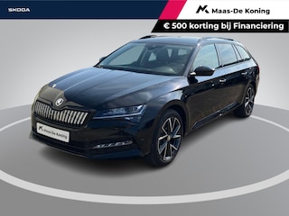 Skoda Superb Combi 1.4TSI 160kW/218PK iV Business Edition Plus · Navigatie · Apple/Android Car Play · Camera + Parkeersensoren · Garantie t/m 27-03-2028 of 60000km.