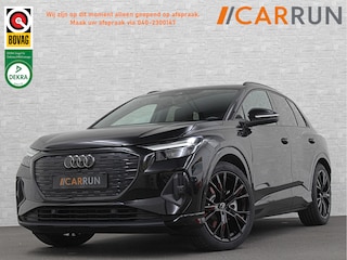 Audi Q4 40 S-Line 77 kWh 204PK | Sportstoelen | Warmtepomp | Sonos Sound | H-Leder | 20" | 5x Q4 OP VOORRAAD! | Zwarte Hemelbekleding | S-Line in & Exterieur | Sportstuur | MMi+ | Rijklaarprijs! 27850,= excl. BTW.