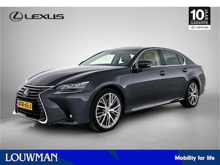 Lexus GS 300h President Line | Mark Levinson Premium | Schuif/Kanteldak | Memory Seats | Bruin Leder | Stuur+Stoelverwarming | Stoelventilatie | Head-Up Display | Blind Spot Monitor | Navigatie | Climate Control | Cruise