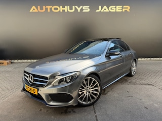Mercedes-Benz C-klasse 200 AMG Sport Edition Pano Camera Trekhaak Sensoren Automaat