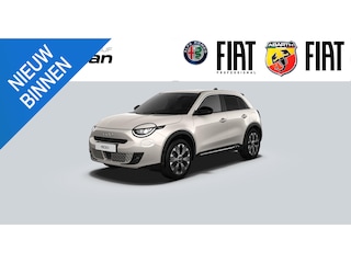 Fiat 600 1.2 Hybrid La Prima | 8 Jaar garantie | Beige | Full option | Camera | Massagestoel | Adaptive cruise | LED