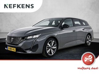 Peugeot 308 SW Allure 1.6 Plug-in Hybrid 180pk Automaat | Lage kilometerstand! | Navigatie | Achteruitrijcamera | Climate Control | Cruise Control | Parkeersensoren v+a | Keyless start | Bluetooth | Draadloze Apple Carplay / Android auto | DAB+ radio | Led koplampen | Volledig digitaal instrumentenpaneel | Donker getint glas | Trekhaak | 17" lichtmetalen velgen |