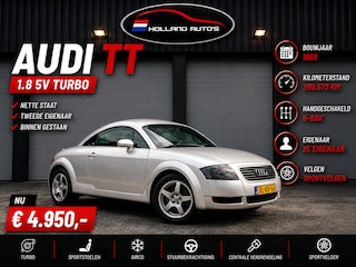 Audi TT 1.8 5V Turbo, nette staat, tweede eigenaar, binnen gestaan de agelopen 21 jaar