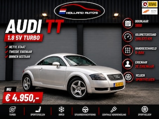 Audi TT 1.8 5V Turbo, nette staat, tweede eigenaar, binnen gestaan de agelopen 21 jaar