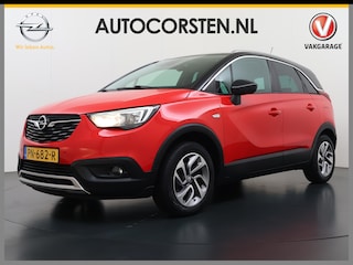 Opel Crossland X 1.2 Turbo Innovation+ Trekhaak 360°Camera AGR-Comfort Stoelen Apple Carplay Android Auto Navi Ecc Two Tone Keyless Cruise Control Lmv Isofix Lane Assist Extra getint glas achter Dodehoekdetectie 840KG Trekgewicht Origineel Nederlandse Auto