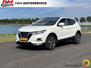 Nissan Qashqai 1.2 N-Connecta Automaat, Clima, cruise, pdc, 360, pano, keyless, trekhaak