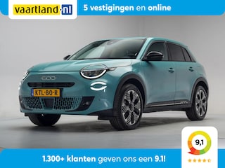 Fiat 600 e La Prima 54 kWh [ Navi Camera Apple / Android Leder Stoelverwarming ]
