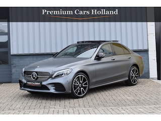 Mercedes-Benz C-klasse 300 AMG 258 Pk Designo Matt Metallic Pano Vol Leder Digitale Cockpit Multi Beam 360 Camera Origineel Nederlands