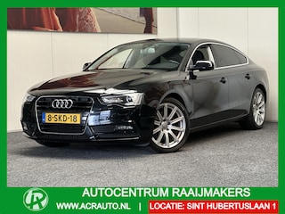 Audi A5 SPORTBACK 1.8 TFSI BUSINESS EDITION AUTOMAAT NAVIGATIE ADAPTIVE CRUISE CONTROL ELEK. VERSTELBARE VOORSTOELEN BLUETOOTH TELEFOON DODEHOEKSENSOREN AFN. TREKHAAK PDC ZEER MOOI !! CC