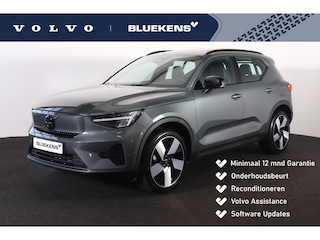 Volvo EX40 Single Motor Extended Range Ultra Europa 82 kWh Panorama/schuifdak - IntelliSafe Assist & Surround - 360º Camera - Harman/Kardon audio - Verwarmde voorstoelen, stuur & achterbank - Parkeersensoren voor & achter - Elektr. bedienb. voorstoelen met geheugen links - Draadloze tel. lader - Warmtepomp - 20' LMV
