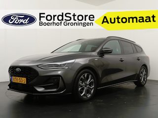 Ford Focus Wagon EcoBoost Hybrid 155 pk ST Line X | Winter Pack | Matrix LED | Adapt. Cruise | AGR Stoel | Elektrische Achterklep | Winterpack | SYNC 4 |